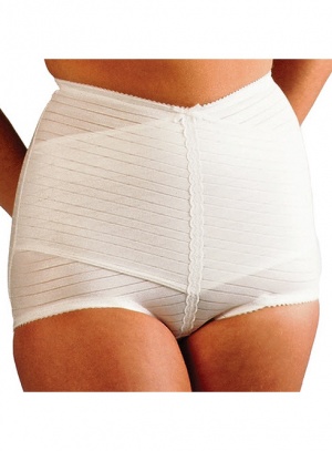 Silhouette Cross Over Panty Girdle.